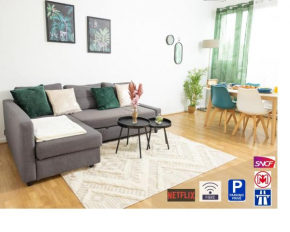T2 Lille Hypercentre , Parking Privé -VIDA LOC